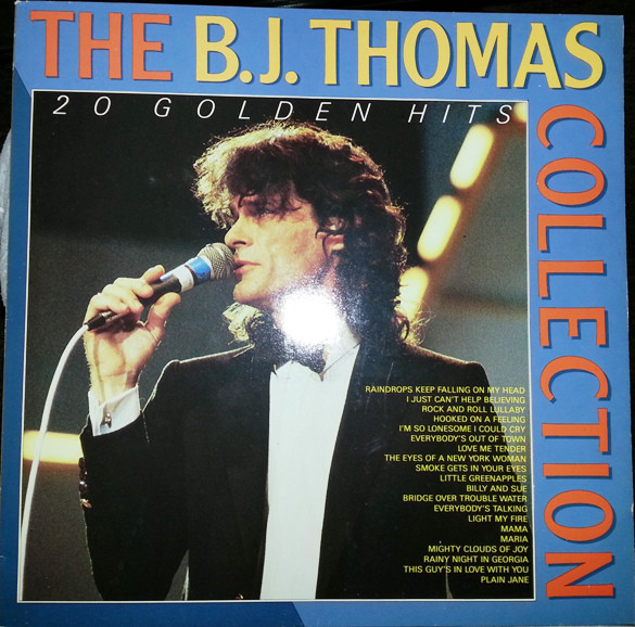 BJ Thomas - The Collection 20 Golden Hits - Vinyl Record