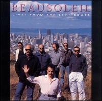 Beausoleil - Live! From The Left Coast - Vinyl album of cajun and creole music from Louisiana on Rounder Records 1985