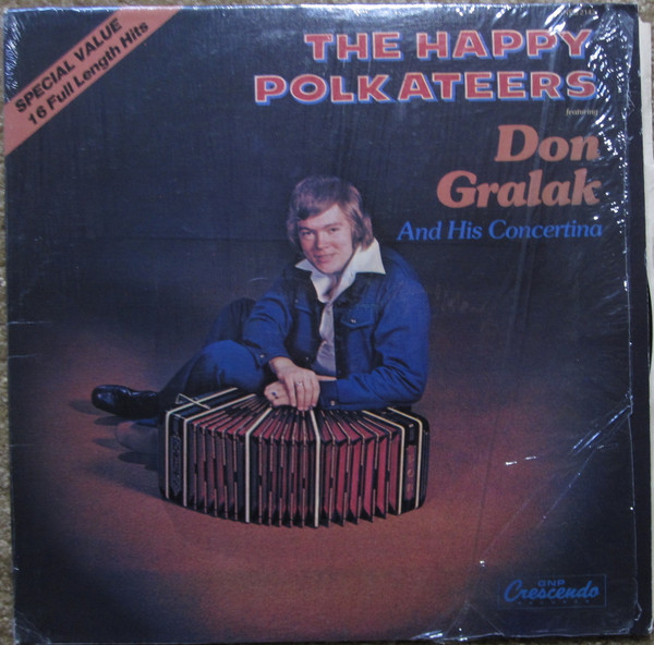 Don Gralak - The Happy Polkateers - Vinyl Record