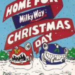 Milky Way - Home For Christmas - The Red Car And The Blue Car - 7 inch vinyl 45 RPM record
