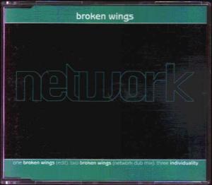 Network - Broken Wings - 7 inch vinyl single on Chrysalis Records