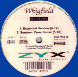 Whigfield ‎– Big Time