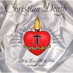 Christian Death - All The Love Part 1 - Cassette tape on Jungle Prophet Records
