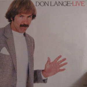 Don Lange - Live - Vinyl album on Flying Fish Records