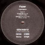 Fazer - Hyperspace - 12" Vinyl Single on Generator Records