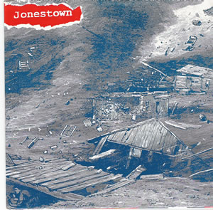 Jonestown - Live - Orange vinyl Austrialian import seven inch on Hippy Knight Records
