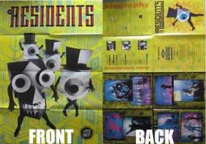 The Residents - Cube E : The History Of American Music In 3 E-Z Pieces - Full Color Poster