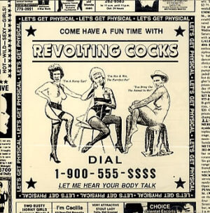 Revolting Cocks - Lets Get Physical - Cassette tape on Wax Trax Records