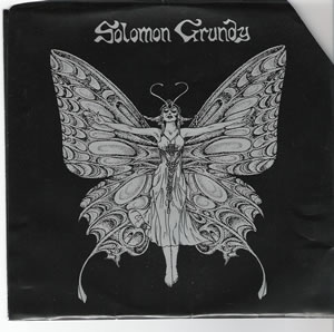 Solomon Grundy - Spirit Of Radio - Clear vinyl 7 inch featuring Van Conner of the Sreaming Trees on SST Records