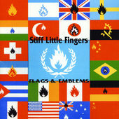 Stiff Little Fingers - Flags And Emblems - Cassette tape on Castle Records