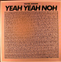 Yeah Yeah Noh - Peel Sessions - Cassette tape on Giant Records