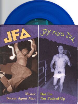 JFA / Jack Killed Jill - Split - 7 Inch BLUE Vinyl Record