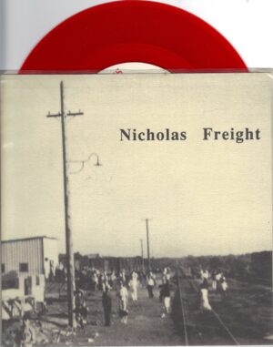 Nicholas Freight - Setting Suns - 1993 Red Circus 7 Inch RED Vinyl Record