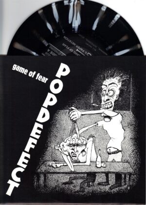 Pop Defect - Game Of Fear - 1991 Dionysus 7 Inch SPLATTER Vinyl Record