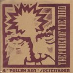 VA The Power Of The Mind - Pollen Art Splitfinger 4 - 7 Inch Vinyl Record