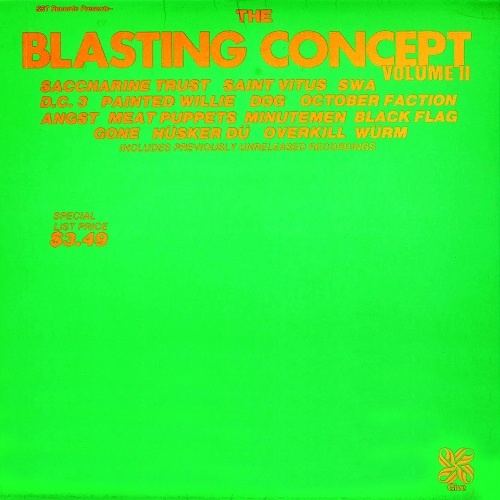 Compilation – The Blasting Concept II – Compact Disc on SST Records