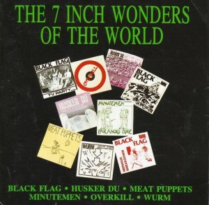 Compilation – The 7 Inch Wonders Of The World – Cassette on SST Records 1986