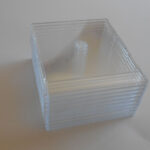 25 Clear Tray Compact Disc Single Slimline Cases