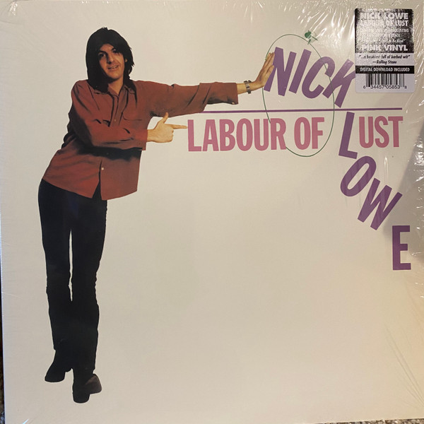 Nick Lowe - Labour Of Lust - Pink Vinyl Record