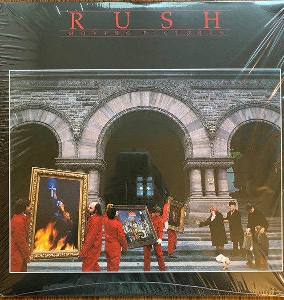 Rush - Moving Pictures - Red Vinyl Record