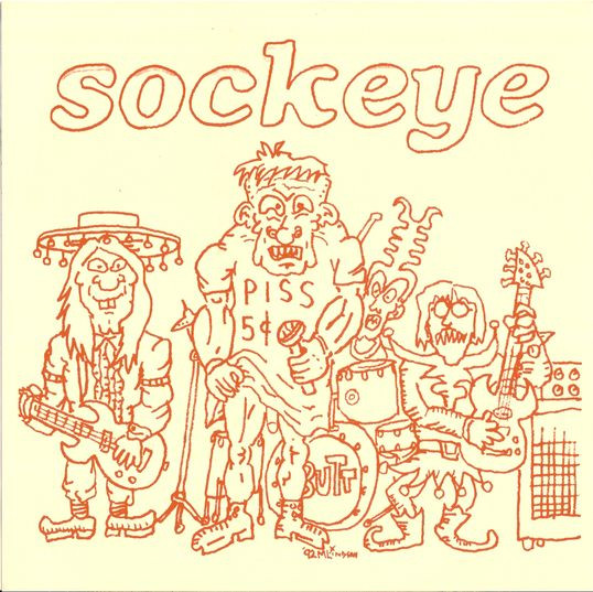 Sockeye / Sheep Squeeze - Split - 7 Inch Vinyl Record