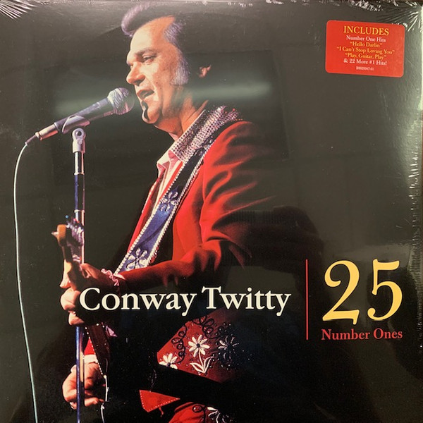 Conway Twitty - 25 Number Ones - Double Vinyl Records