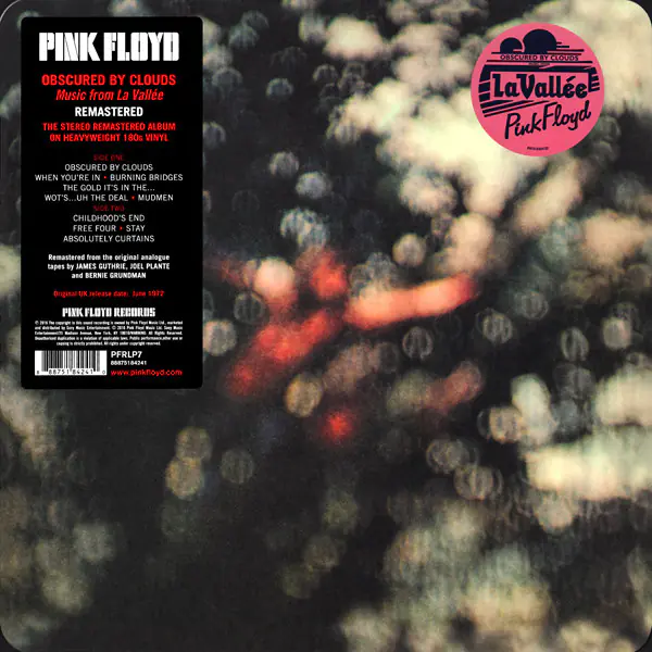 Pink Floyd - Obscured By Clouds -180 Gram Vinyl Record - Round
