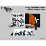 Stray Kids – THIS & THAT – Target Exclusive Orange Marble Vinyl Record