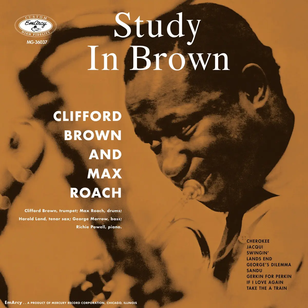 Clifford Brown & Max Roach – Study in Brown – 180 Gram Vinyl Record