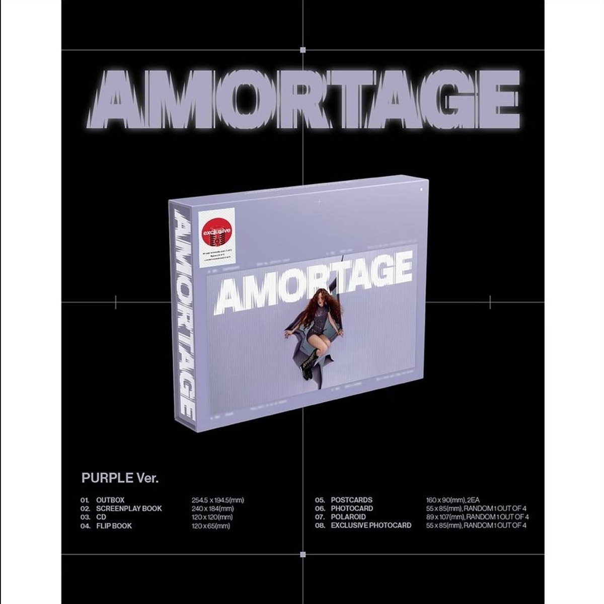 Jisoo - AMORTAGE - Target Exclusive Compact Disc
