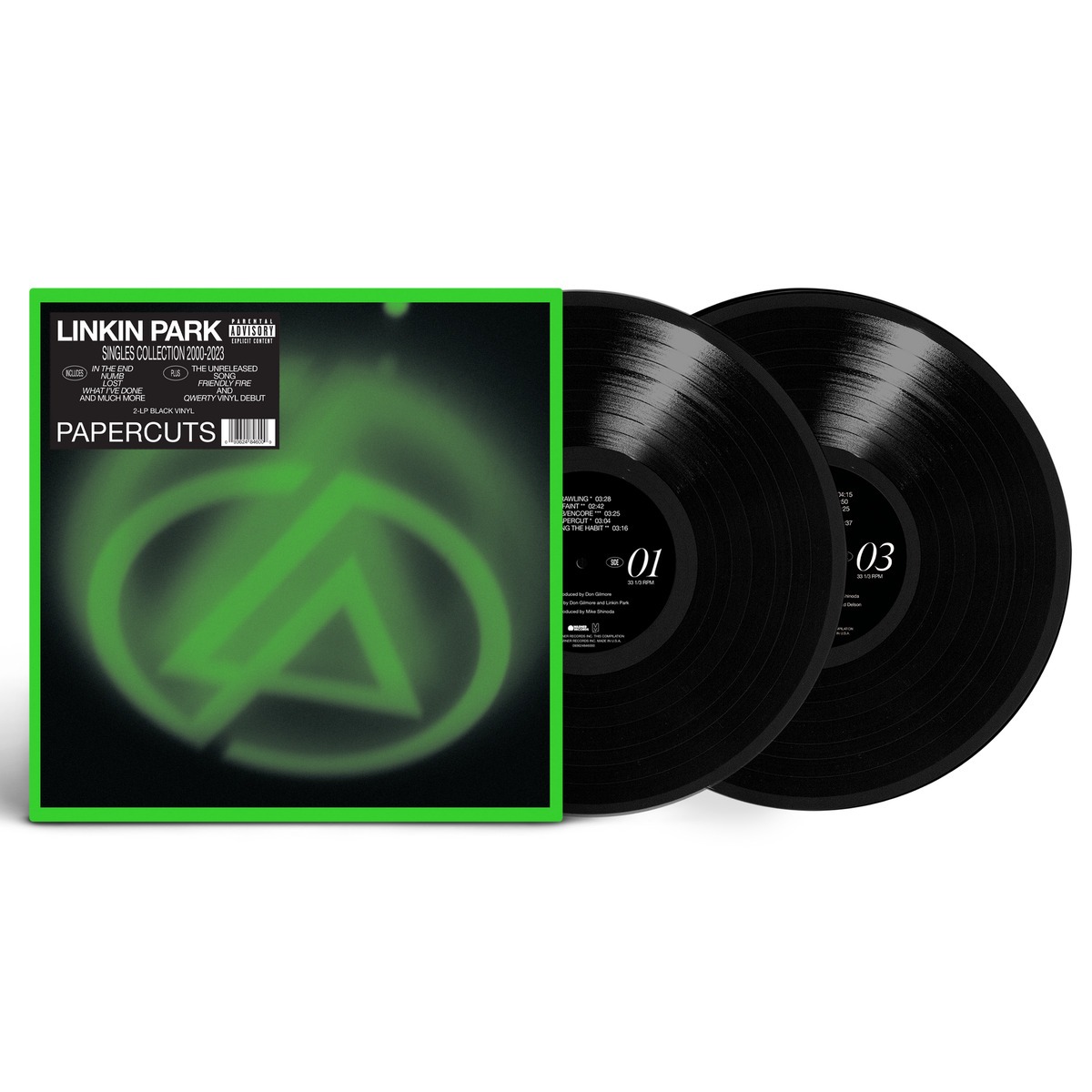 Linkin Park - Papercuts Singles Collection 2000-2023 - Double Vinyl Record