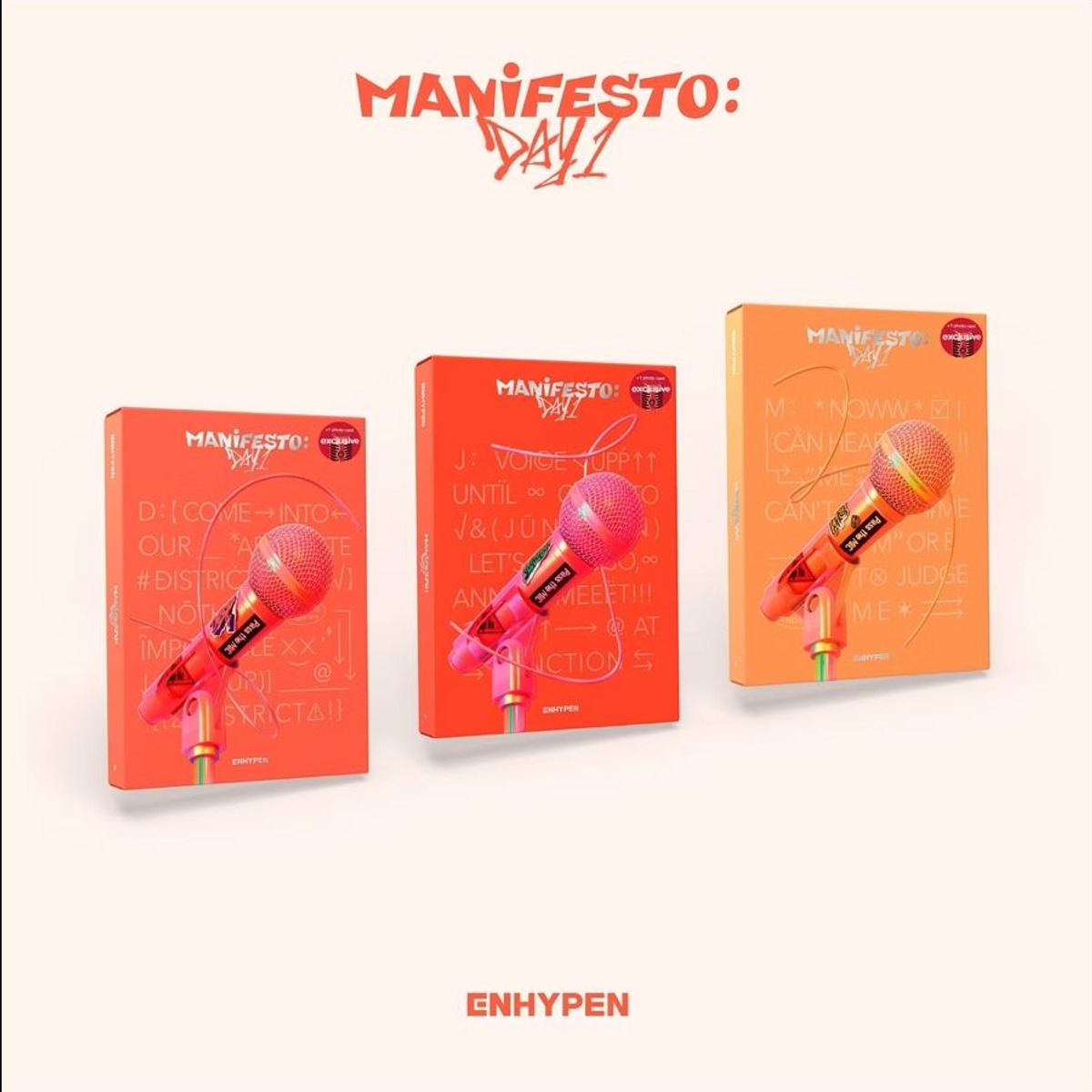 ENHYPEN - MANIFESTO: DAY 1 - Target Exclusive Compact Disc