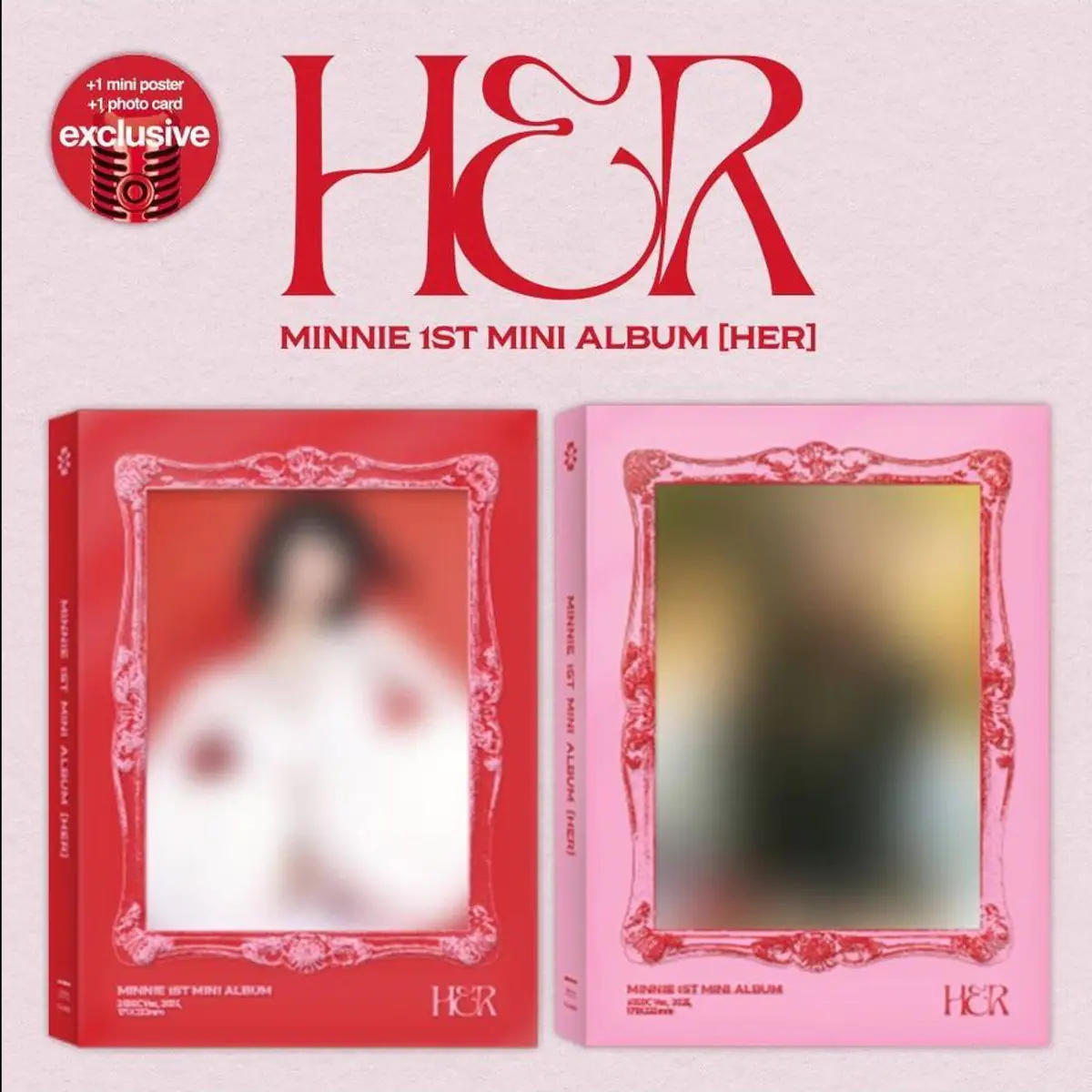 MINNIE ((G)-IDLE) - HER - Target Exclusive Compact Disc