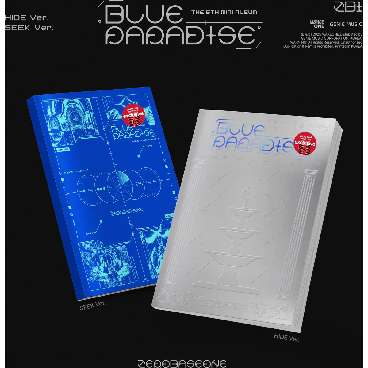 ZEROBASEONE - Blue Paradise - Target Exclusive Compact Disc