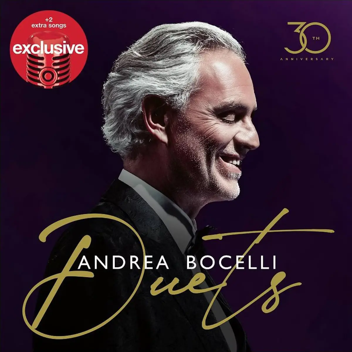 Andrea Bocelli - The Duets - 30th Anniversary - Target Exclusive Compact Disc