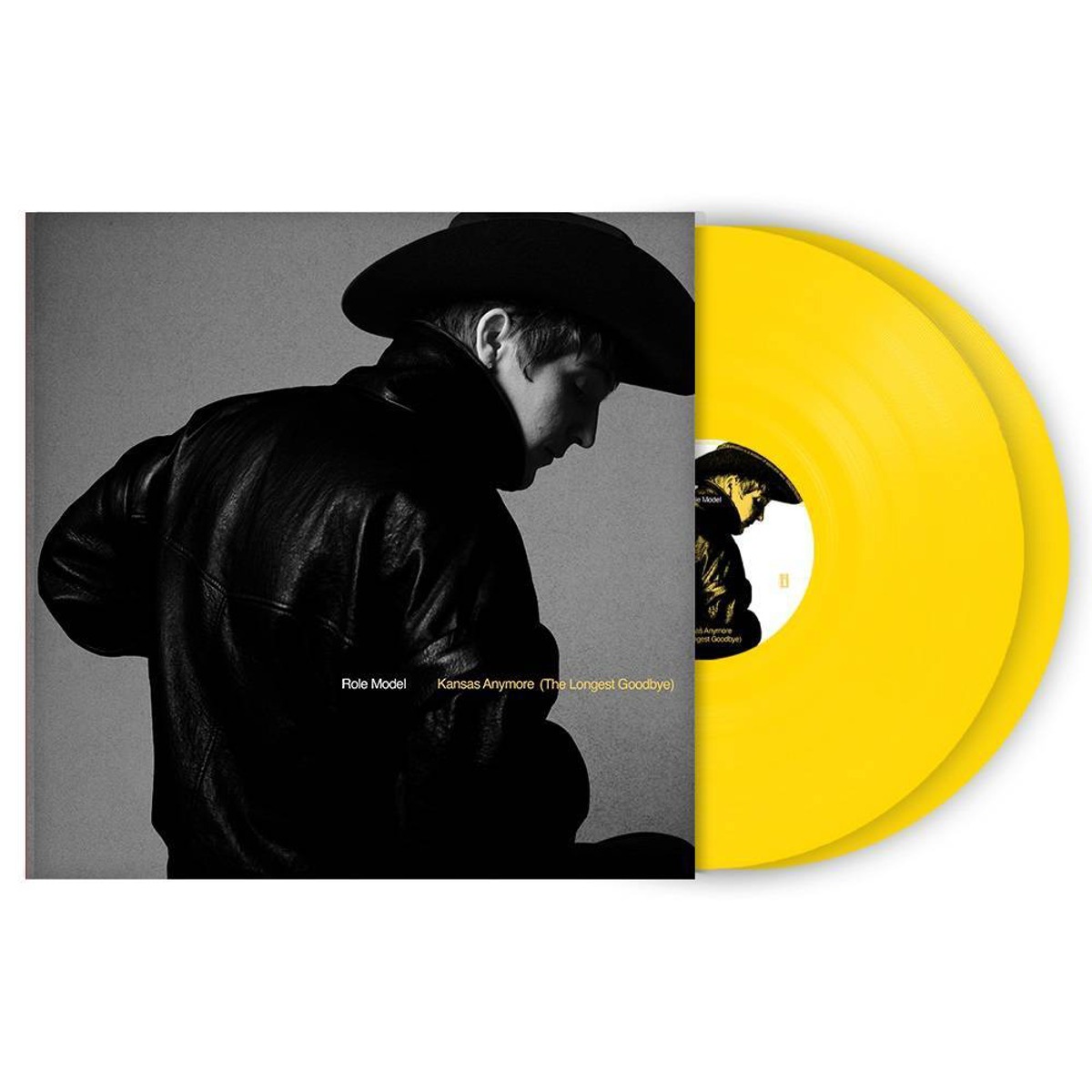 ROLE MODEL - Kansas Anymore (The Longest Goodbye) - Canary Yellow Double Vinyl Record
