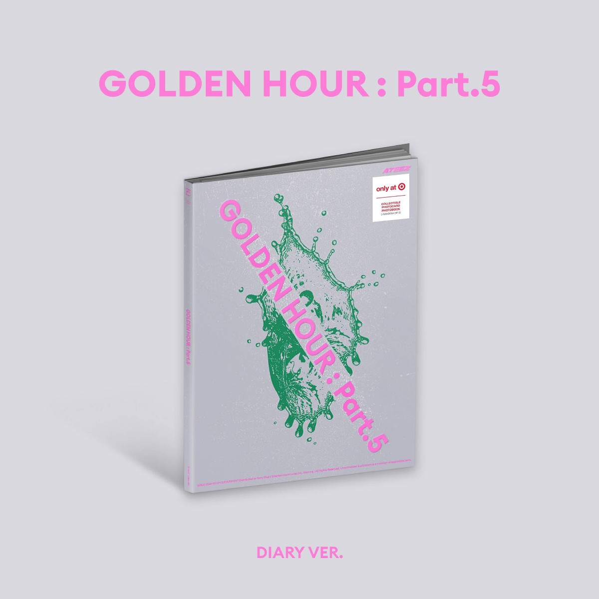 ATEEZ - Golden Hour Part.5 - Diary Version - Target Exclusive Compact Disc