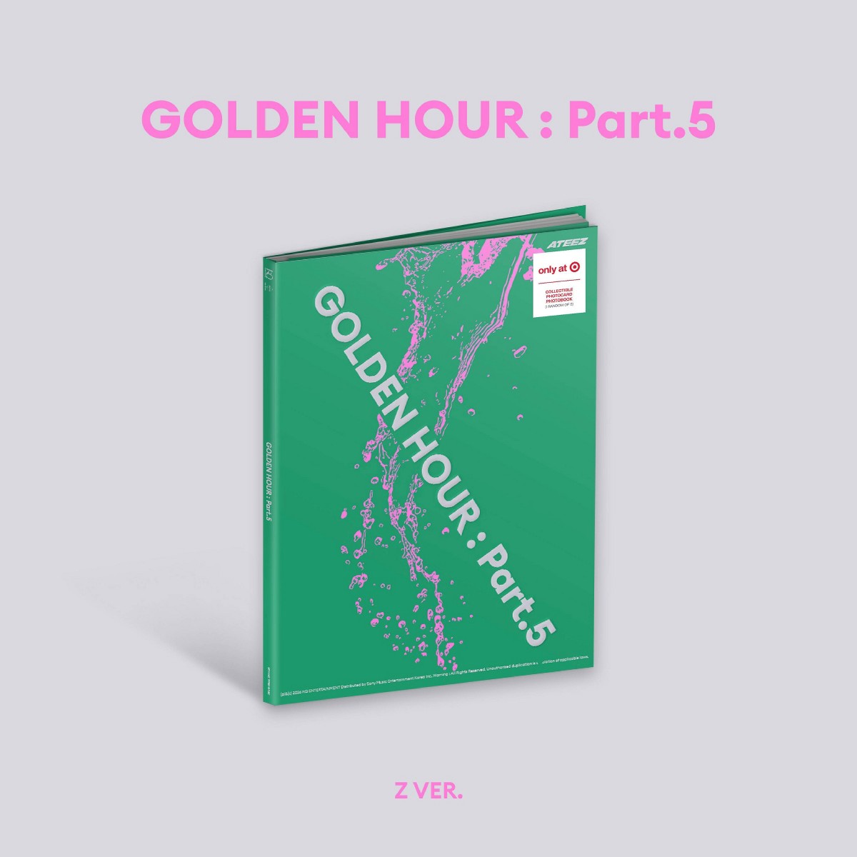 ATEEZ - GOLDEN HOUR : Part.5 - Z Version - Target Exclusive Compact Disc