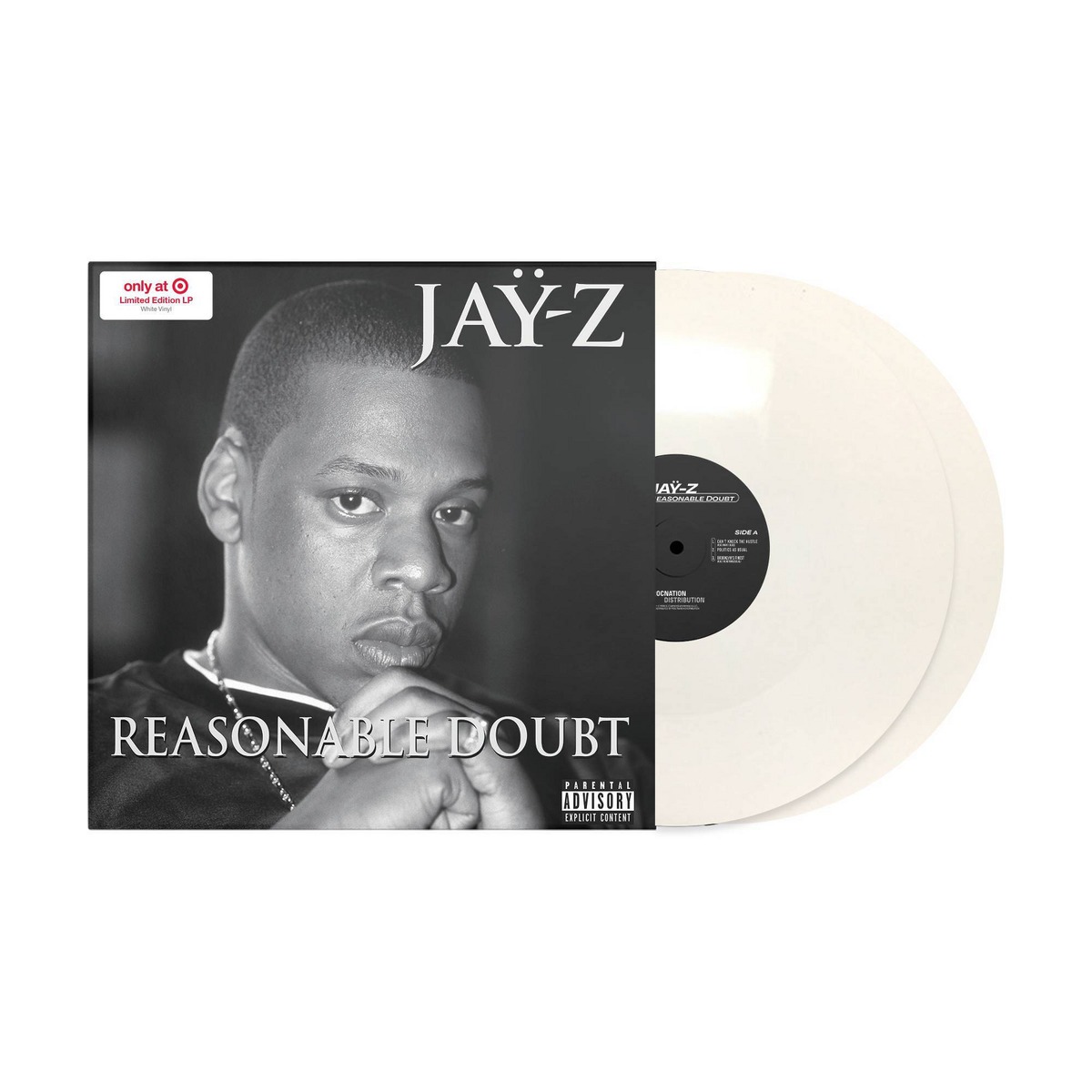 JAY-Z - Reasonable Doubt - 30th Anniversary Target Exclusive Creamy White Double Vinyl Record