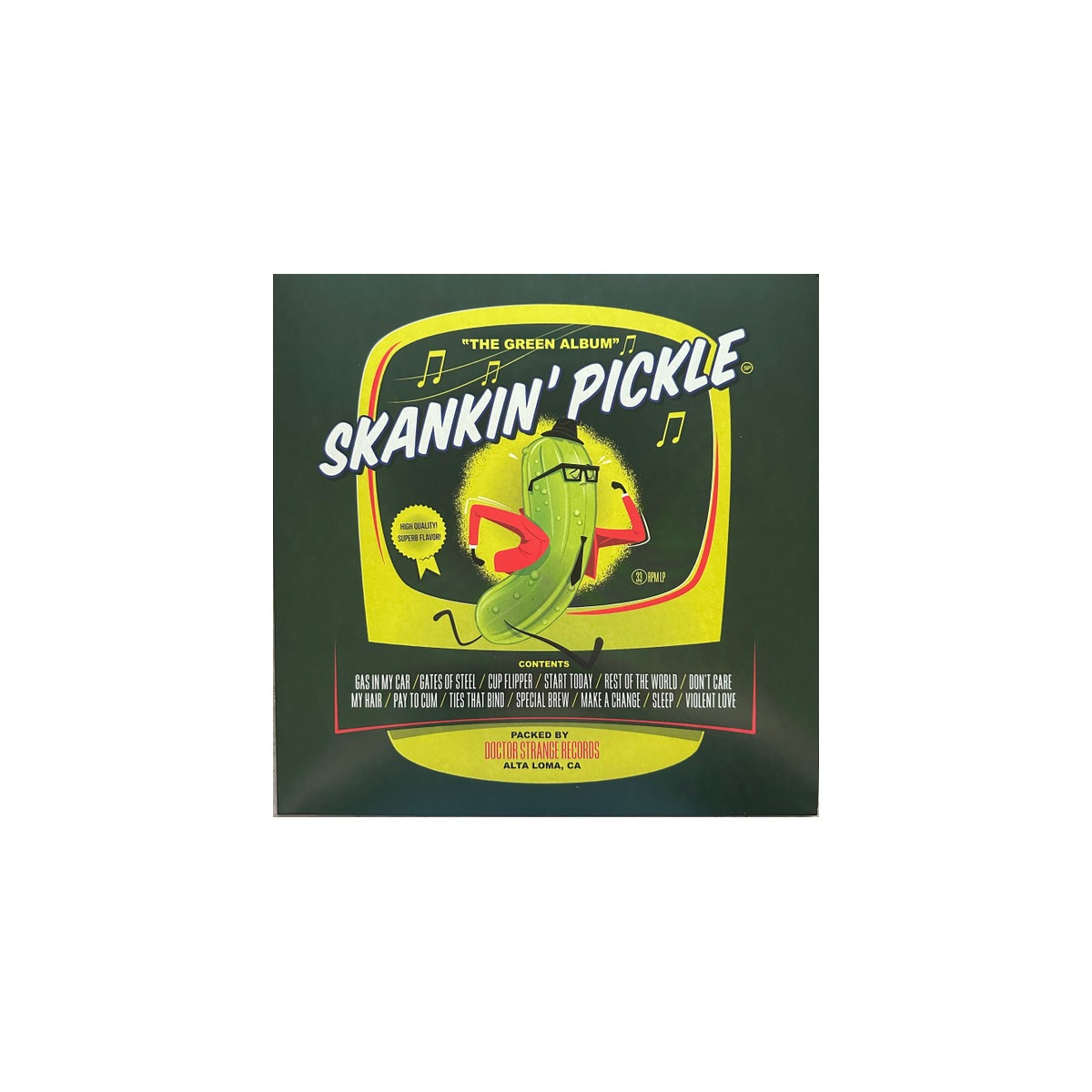 Skankin' Pickle – The Green Album – Vinyl Record