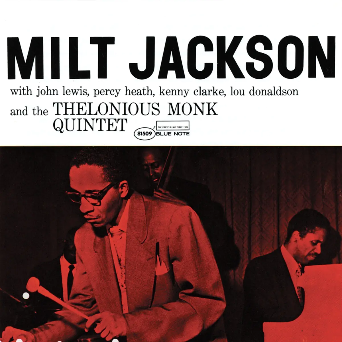 Milt Jackson – Milt Jackson and the Thelonious Monk Quintet – 180 Gram Vinyl Record