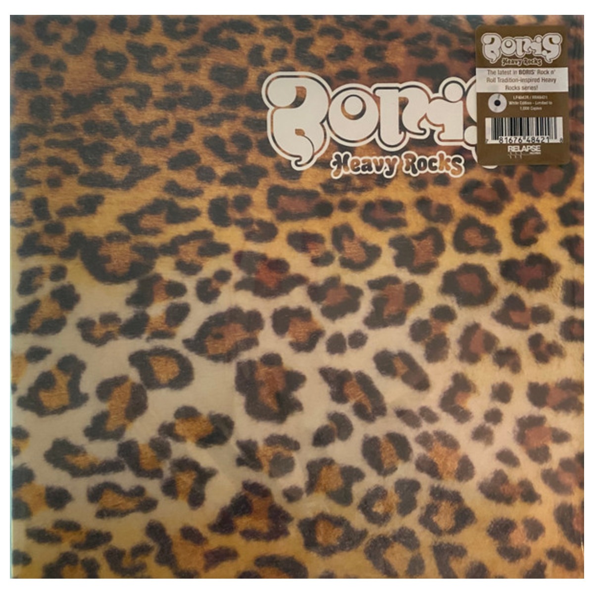 Boris – Heavy Rocks (2022) – White Vinyl Record