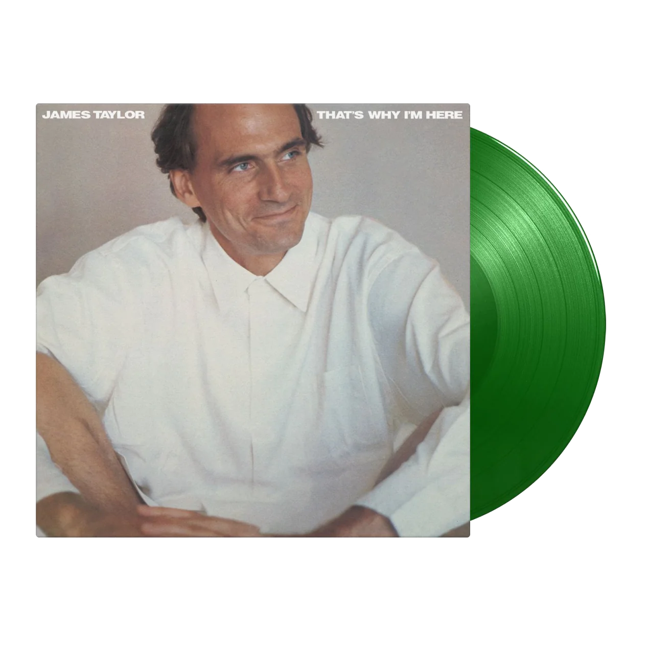 James Taylor - That's Why I'm Here - Green 180 Gram Vinyl Record