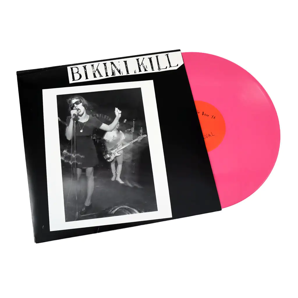 Bikini Kill - Bikini Kill - Pink Vinyl Record