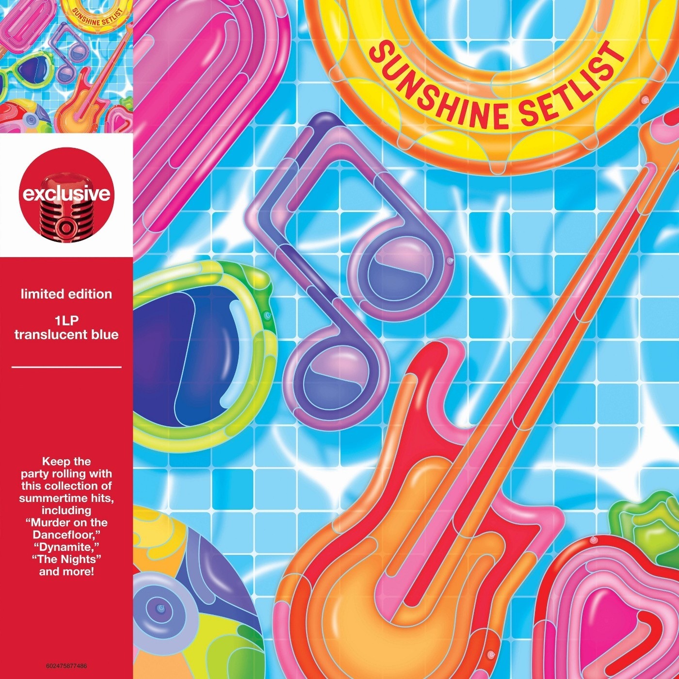 Various Artists – Sunshine Setlist – Target Exclusive Translucent Blue Vinyl Record
