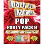 Party Tyme Karaoke – Pop Party Pack 9 – Four CD+G Set