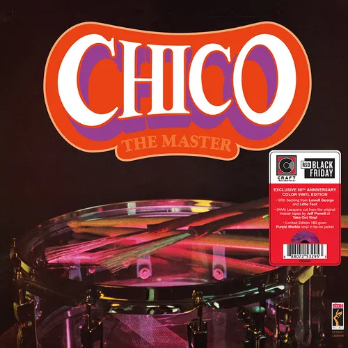 Chico Hamilton – The Master (50th Anniversary Edition) – 180 Gram Purple Marble Vinyl Record